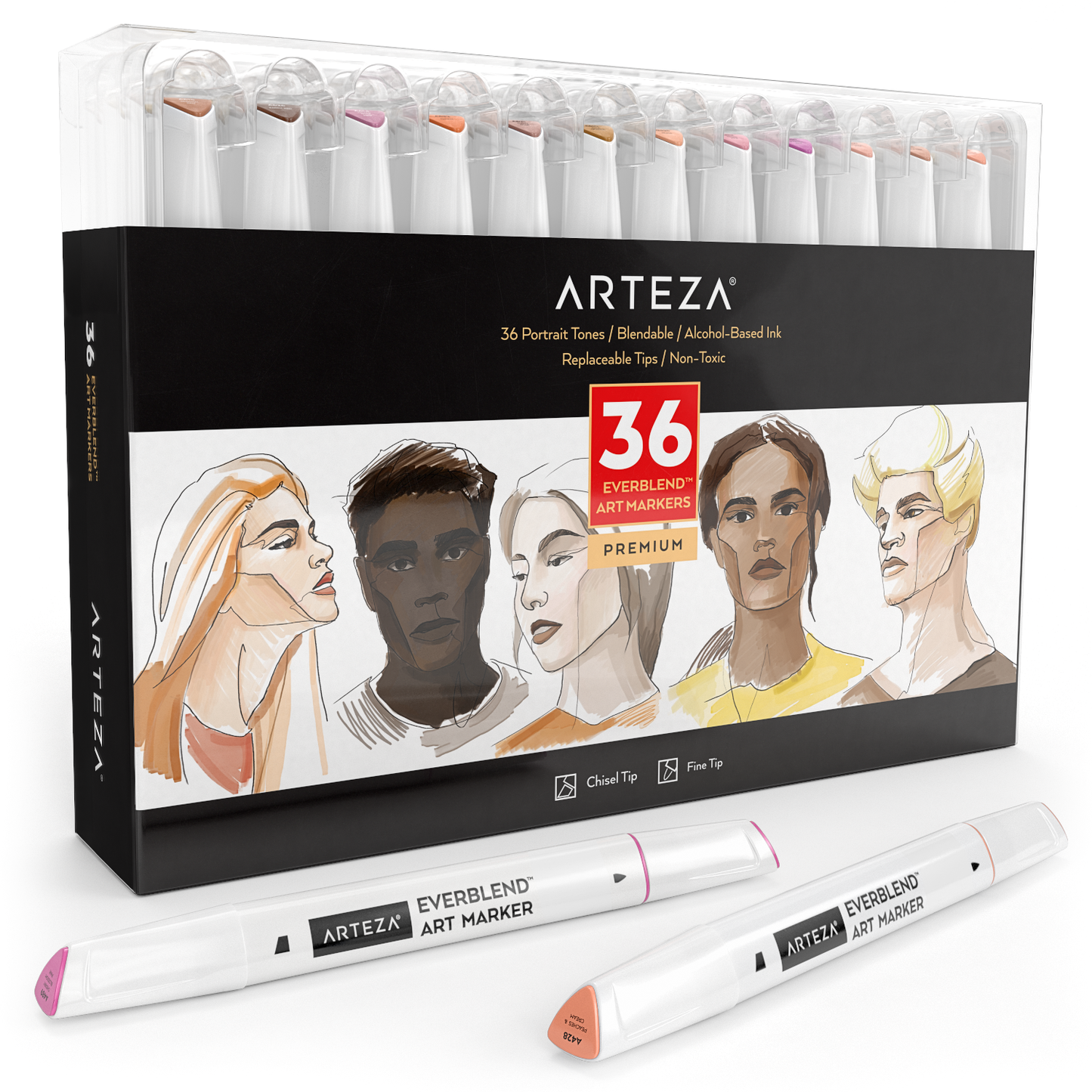 Arteza - Get your set of EverBlend Art Markers >>