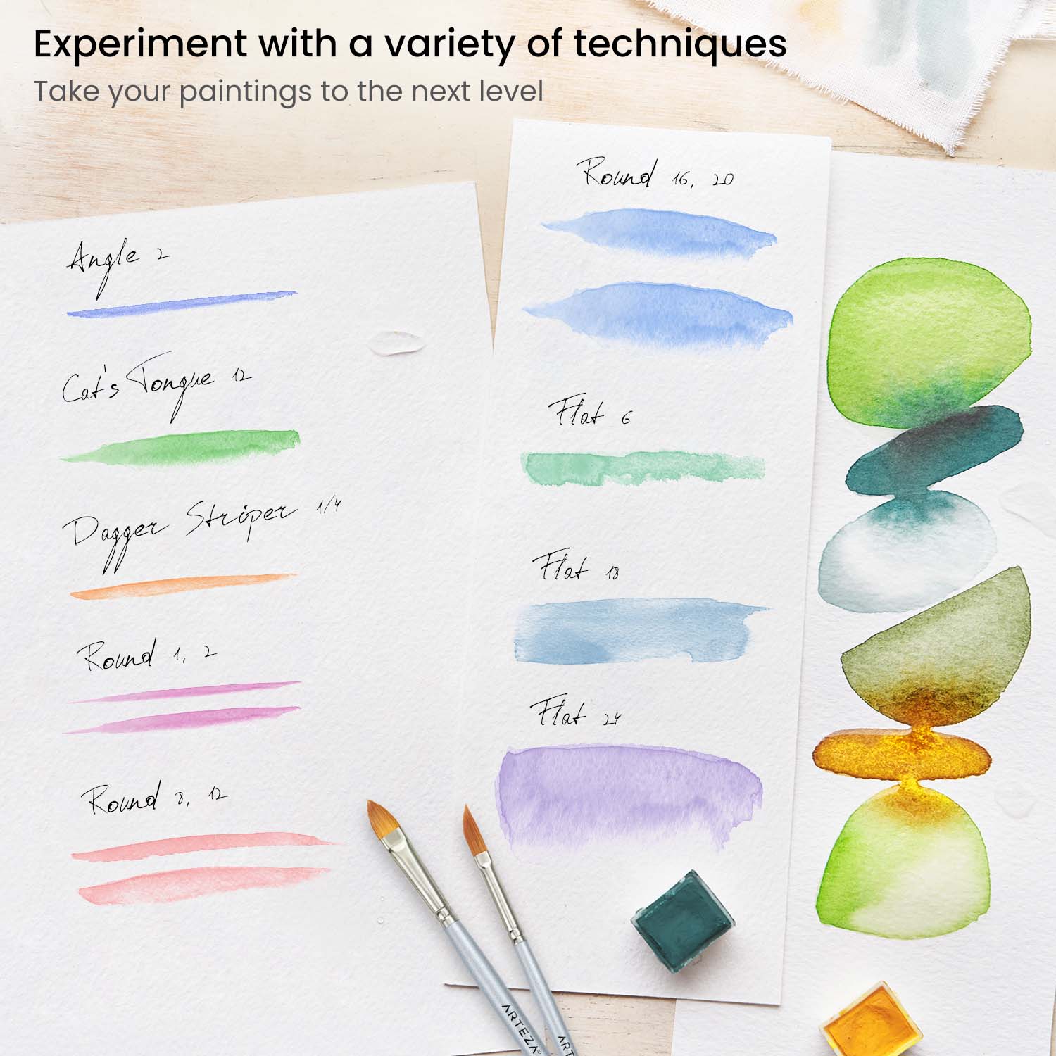 27 Best Watercolor Brushes ideas  watercolor, watercolor brushes, art  techniques