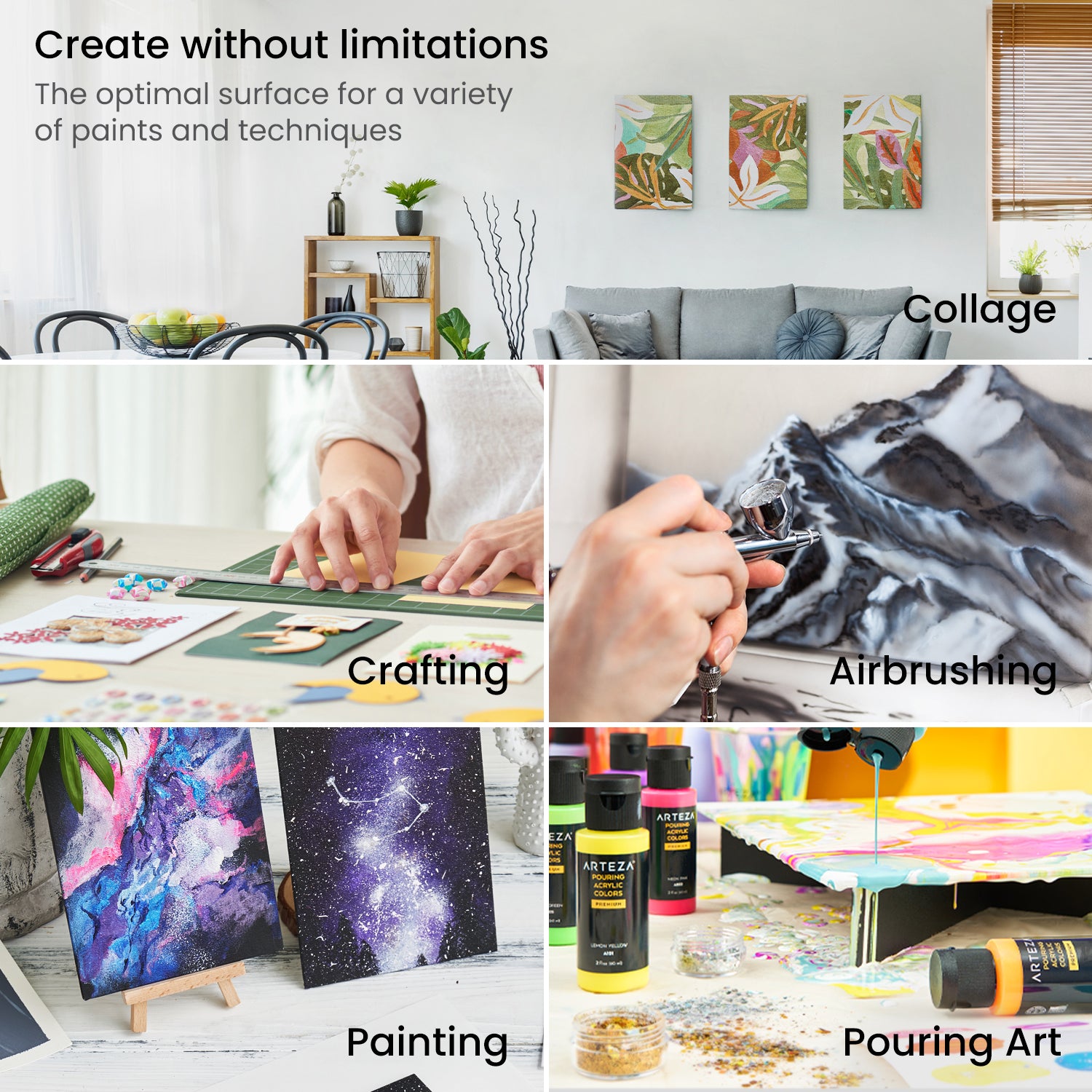 11 x 14 Canvas Panels - 12 Pack – Artistik Art Materials