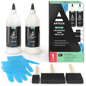 32oz. Epoxy Resin Refill Set with Accessories –