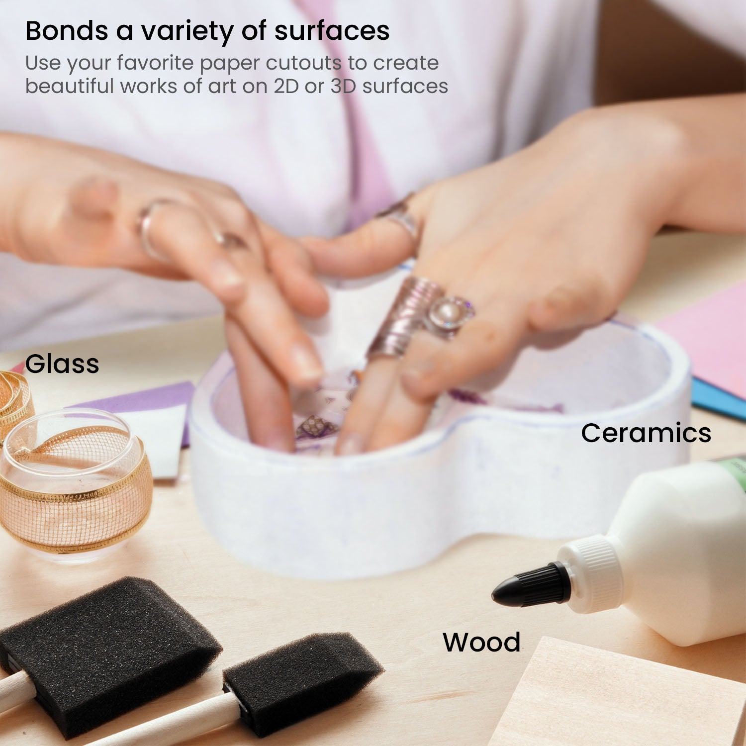 Home  Carpe Diem Markers. ZIG® Decoupage Glue