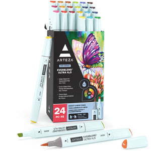 Arteza Everblend Markers - How To Use Alcohol Markers (FOR CANDY ART) 
