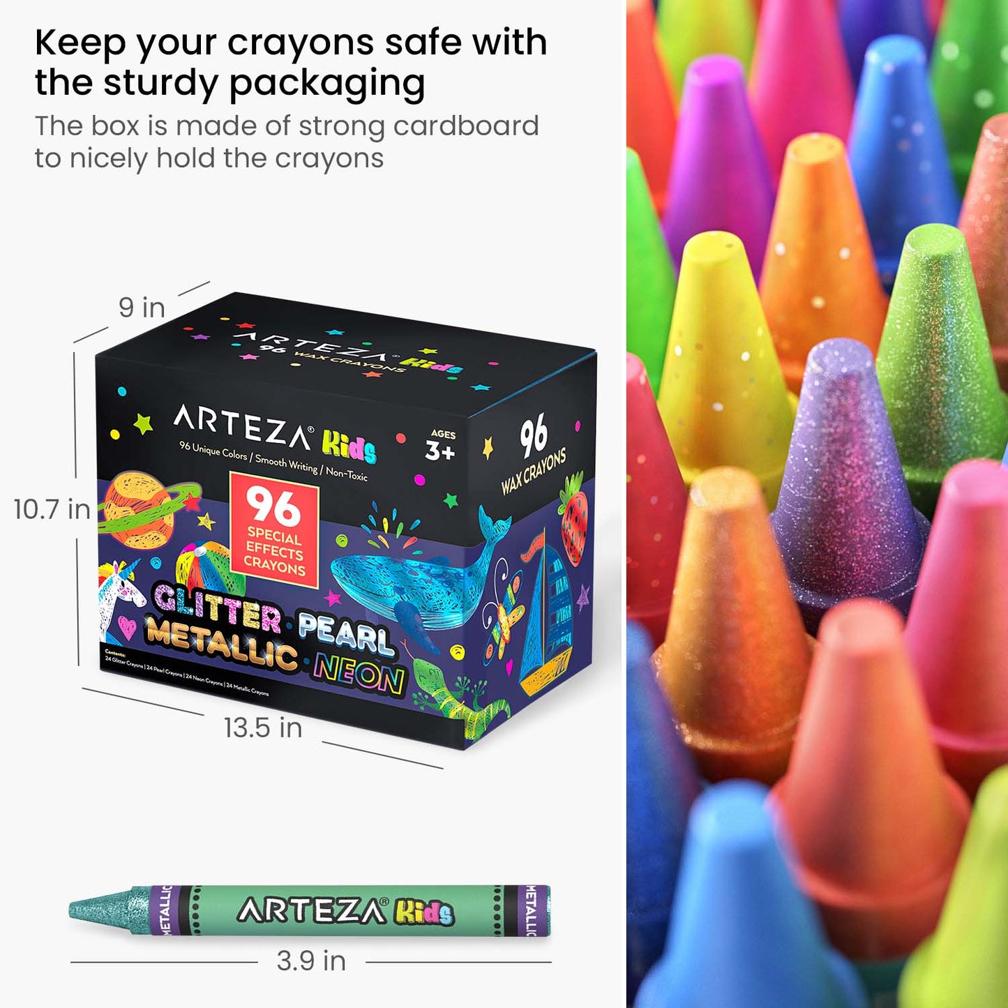 Arteza Kids Crayons