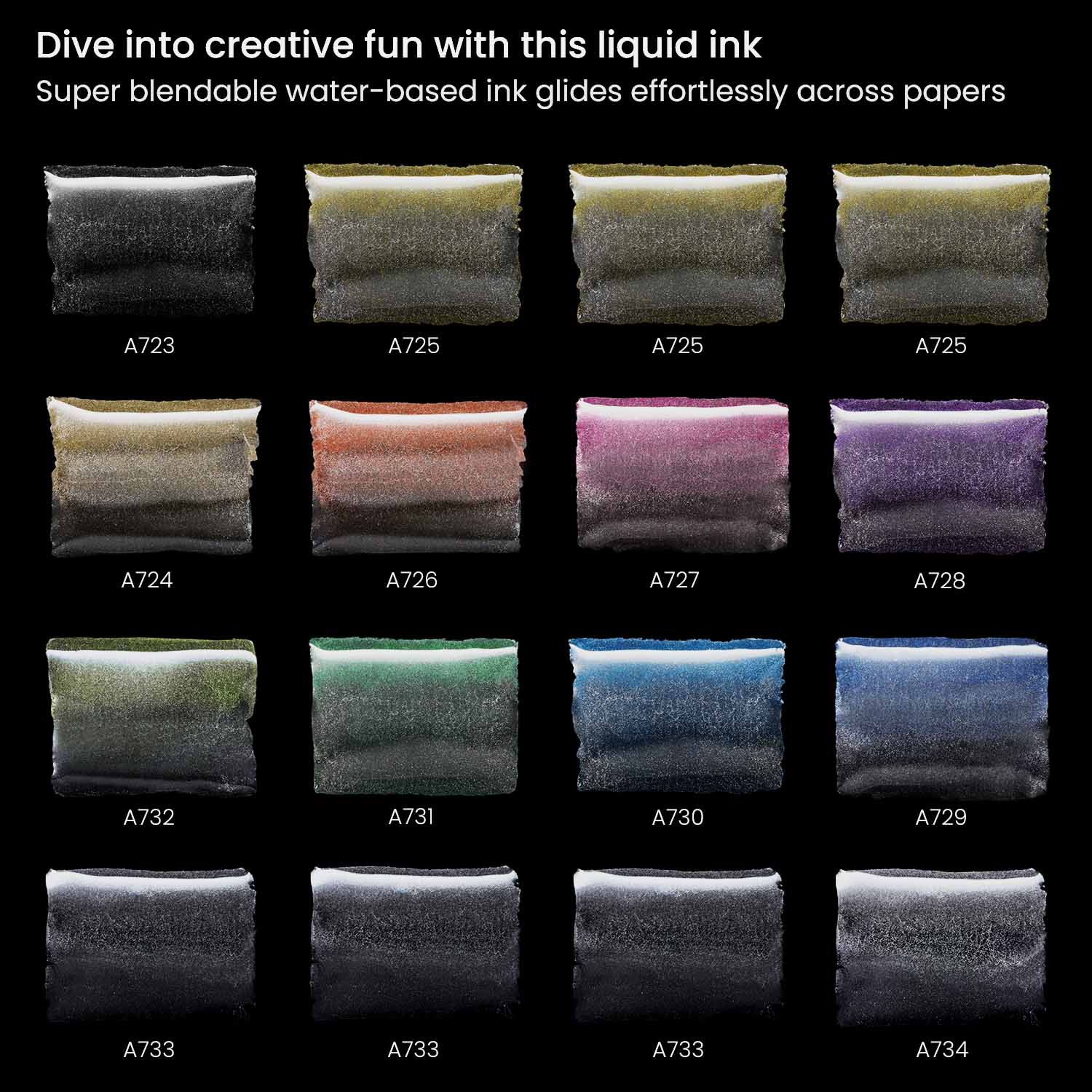Arteza Real Brush Pens 48 Colors Watercolor Markers with Flexible Nylon  Brush 851309007418