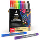 Oil Based Paint Markers, Small Barrel - Set of 20