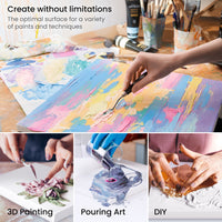 Premium Stretched Canvas, 11" x 14" - Pack of 8