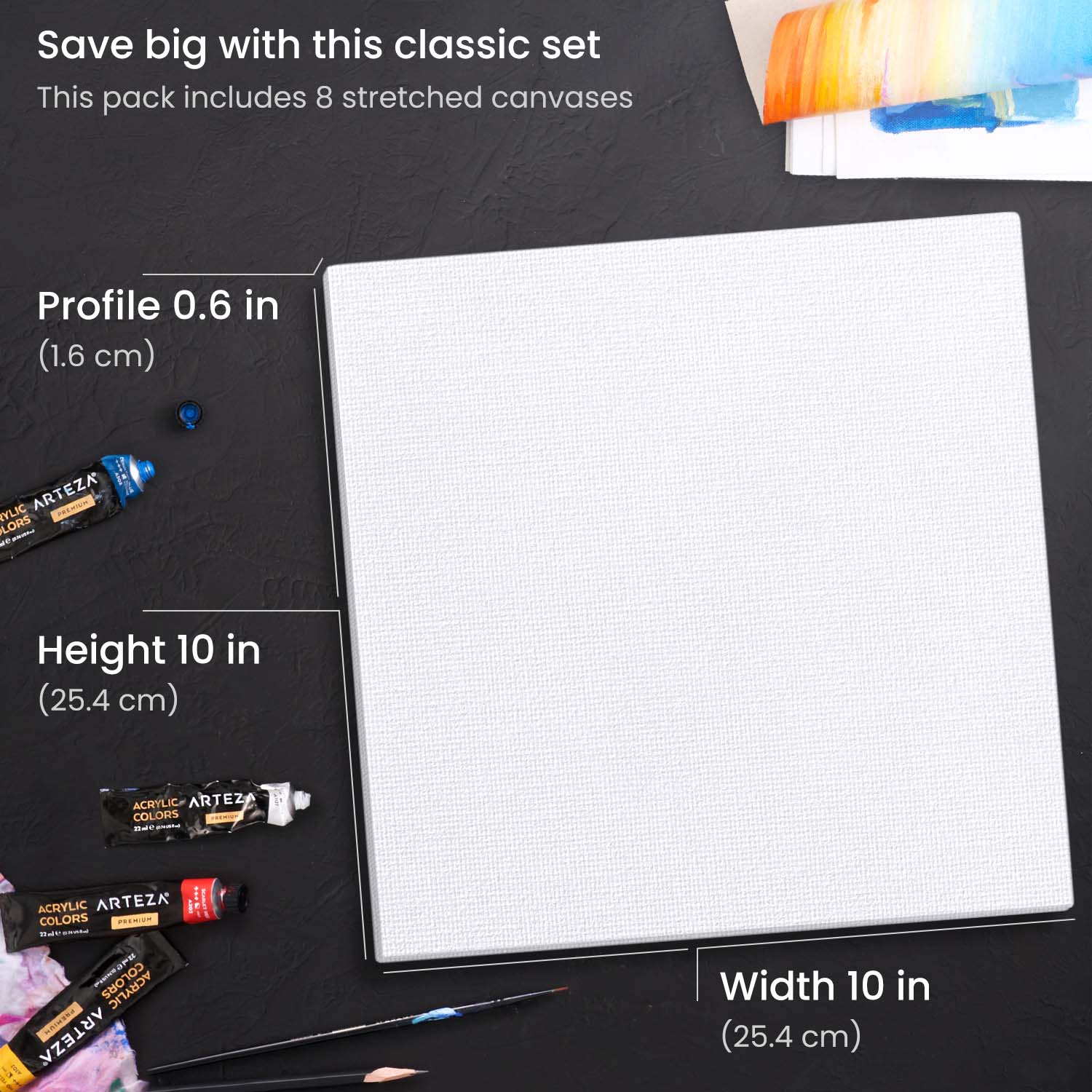 Classic Stretched Canvas, 10