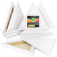 Triangle Stretched Canvas, 10" Sides - Pack of 10