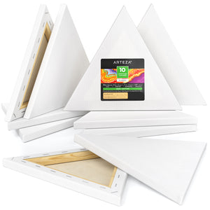 Triangle Stretched Canvas, 10
