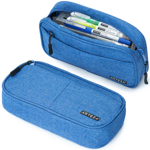 ARTEZA Marker Organizer Case, 144 Slots, Art Marker Storage with Zipper  Pocket, Adjustable Strap & Handle, Versatile Art Case for Marker Storage  and