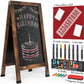 A-Frame Magnetic Chalkboard Set, 40" x 20", Includes Markers & Stencils