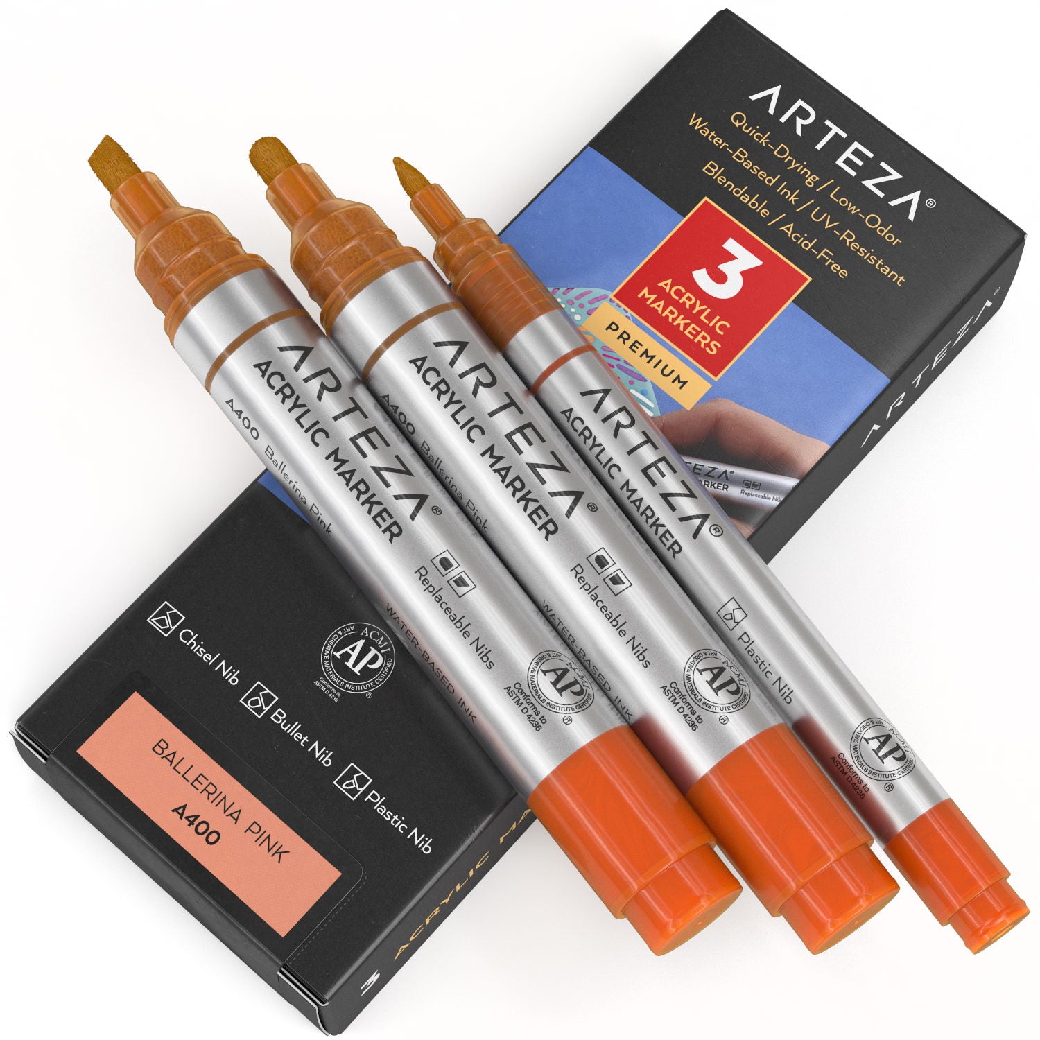 Premium Acrylic Markers 40pk - Paint Pens & Markers - Art Supplies & Painting