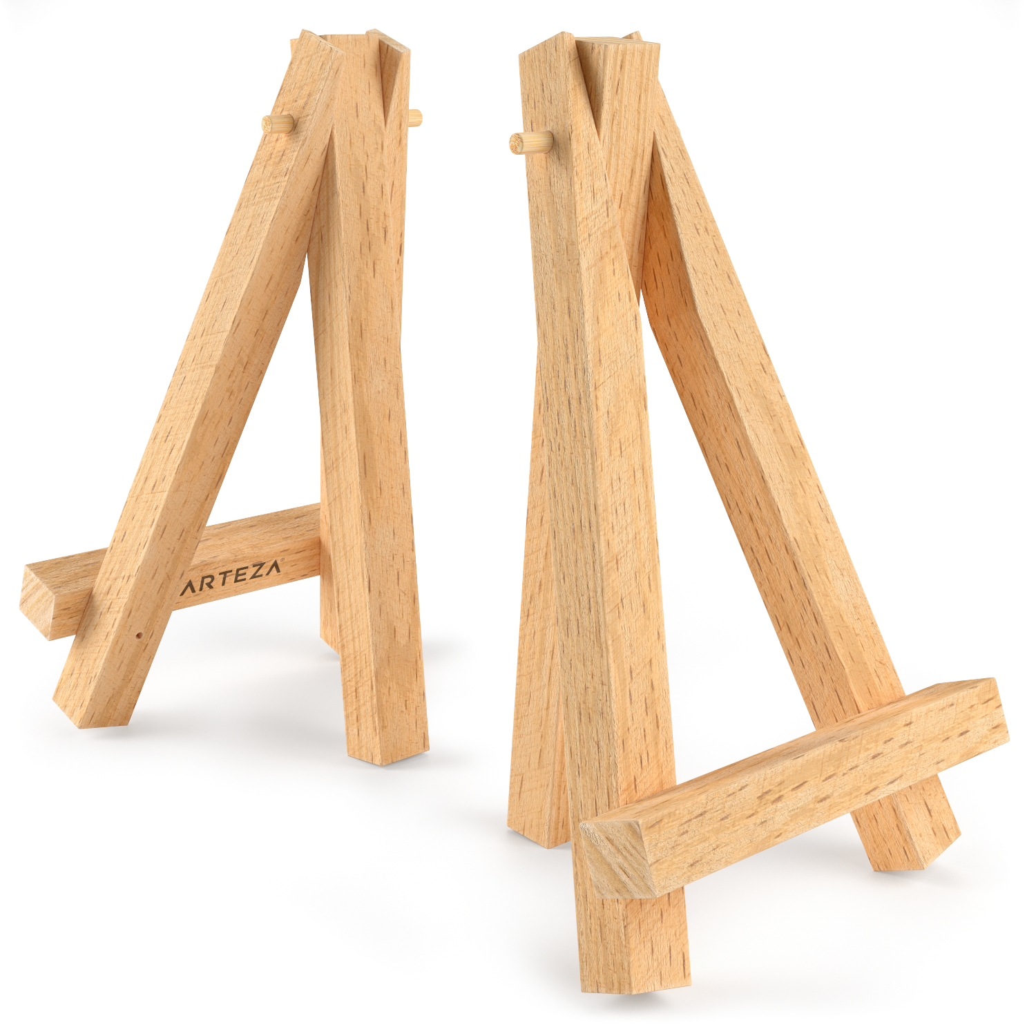  IMIKEYA Mini Wooden Easel 2 Pcs Small Easel Table Top Display  Easel Adjustable Stand Cookbooks Display Rack Mini Display Easel Miniature Easels  Tabletop Easel Stand Set Photo Child : 1: Office Products