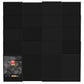 Adhesive Felt Fabric, Black - Set of 20 Sheets