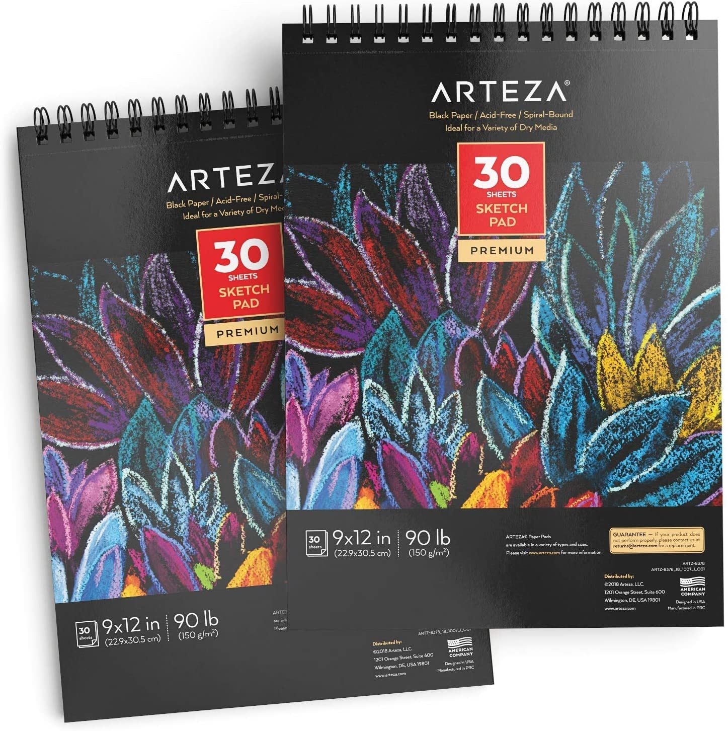Arteza Watercolor Sketchbook 9 X 12 for sale online