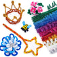 Chenille Stems, Assorted Colors - Set of 650