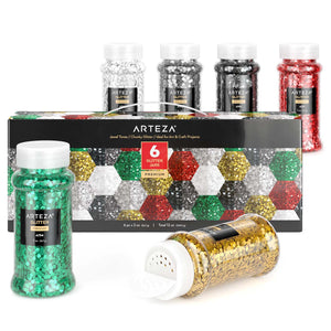 Metallic Art Glitter Glue Bottles, 8 Colors for Crafts (8 oz, 8 Pack, –  BrightCreationsOfficial