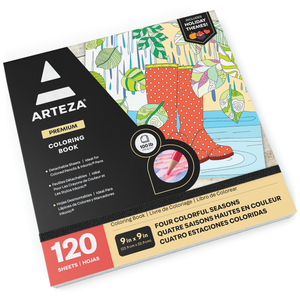 Arteza Brown & Gray Tones Felt Sheet Set - 50 Pack