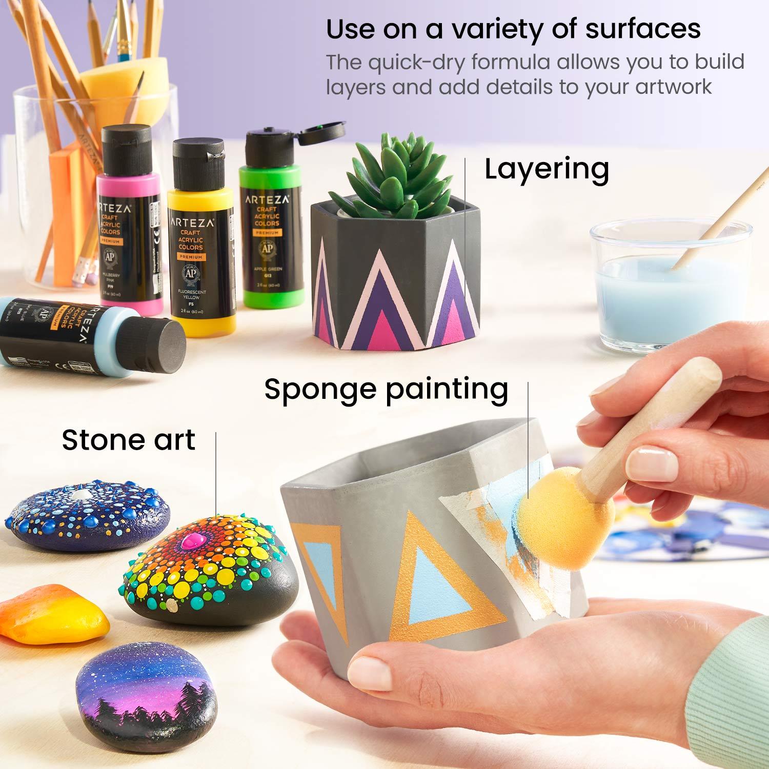 Techniques for Craft Acrylic Paint
