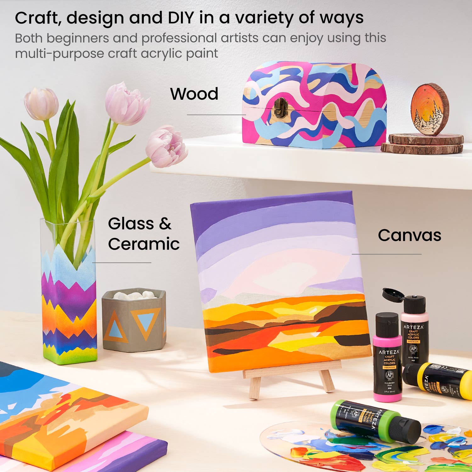 DIY Ideas with Craft Paint