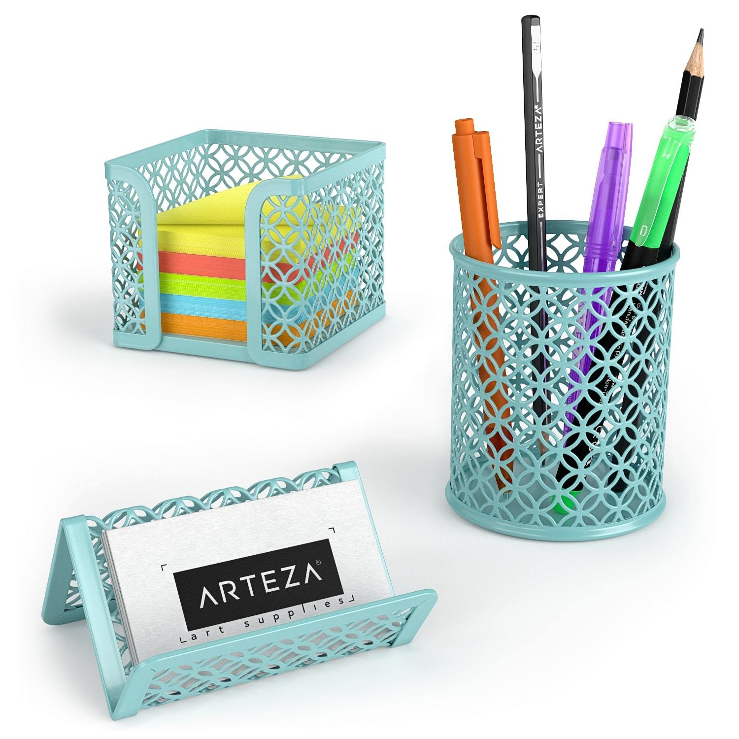 Office Pen Organizer for Desk, Small Desk Organizer for Stationery  Supplies, Cute Pencil Holders & Pen Holders for Kids, Art Supplies & Marker  Storage