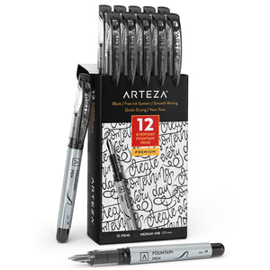 ARTEZA Hand Lettering Pens, 12-Piece Calligraphy Set for Beginners, 5  Micro-L