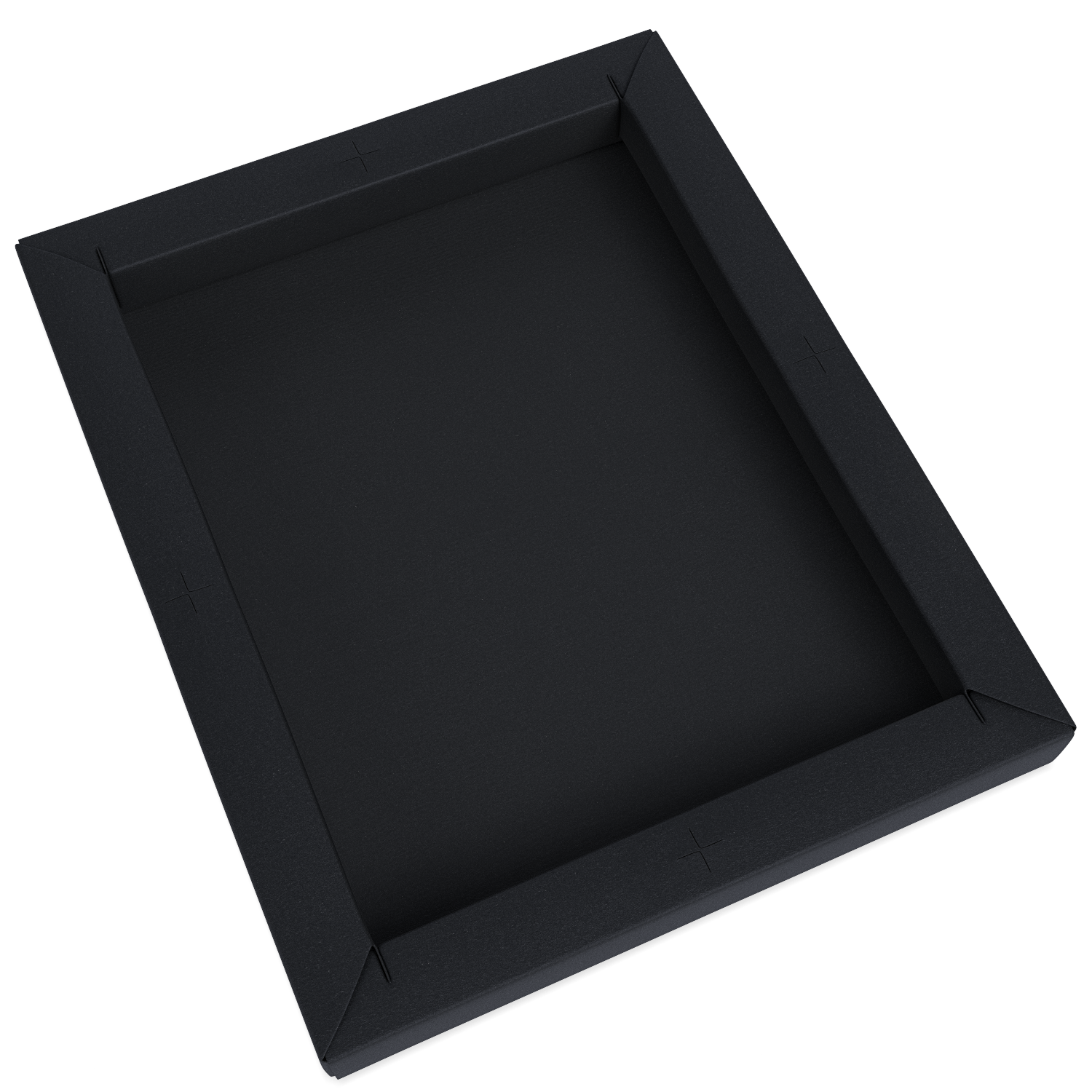 Arteza DIY Foldable 9x9 Canvas Frame, Black - 5 Sheets