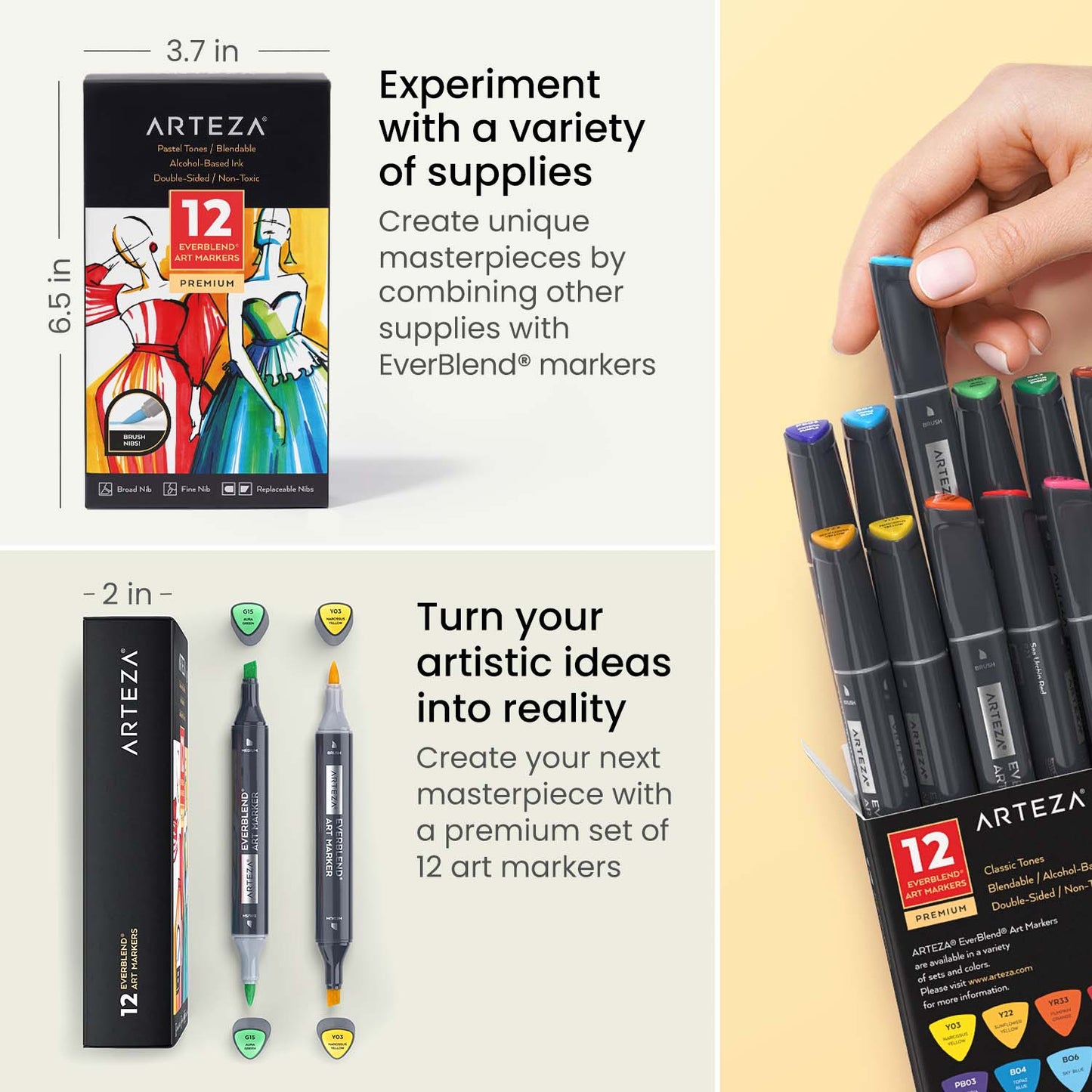 Arteza EverBlend Markers and Colouring Books - Any Good? - Bibi