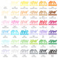 EverBlend™ Ultra Art Markers, Brush Nib, Tropical Tones - Pack of 36