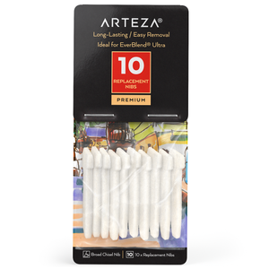 Everblend™ Ultra Markers Replacement Nib, Broad Chisel Tip - Set of 10