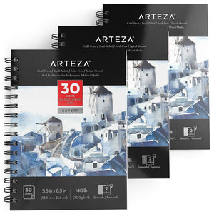 Arteza Watercolor Sketchbooks - Best sketchbooks for watercolor by  @theHappyCrafts - Listium