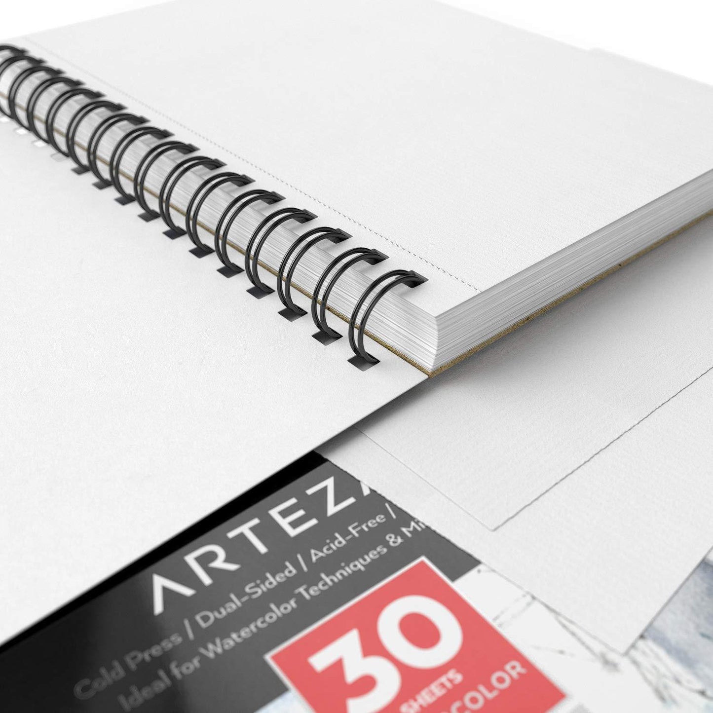 Expert Watercolor Pad, Cold Pressed, Dual-Sided, 5.5" x 8.5", 30 Sheets - Pack of 3