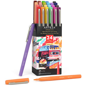 Drawing Pens: Rollerball, Fineliner, Gel Ink Pens –