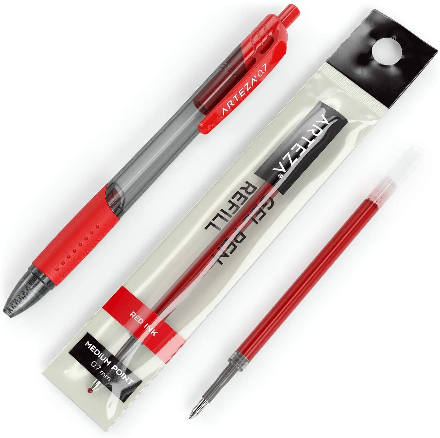 Gel Ink Pen Refills, Red - Pack of 36