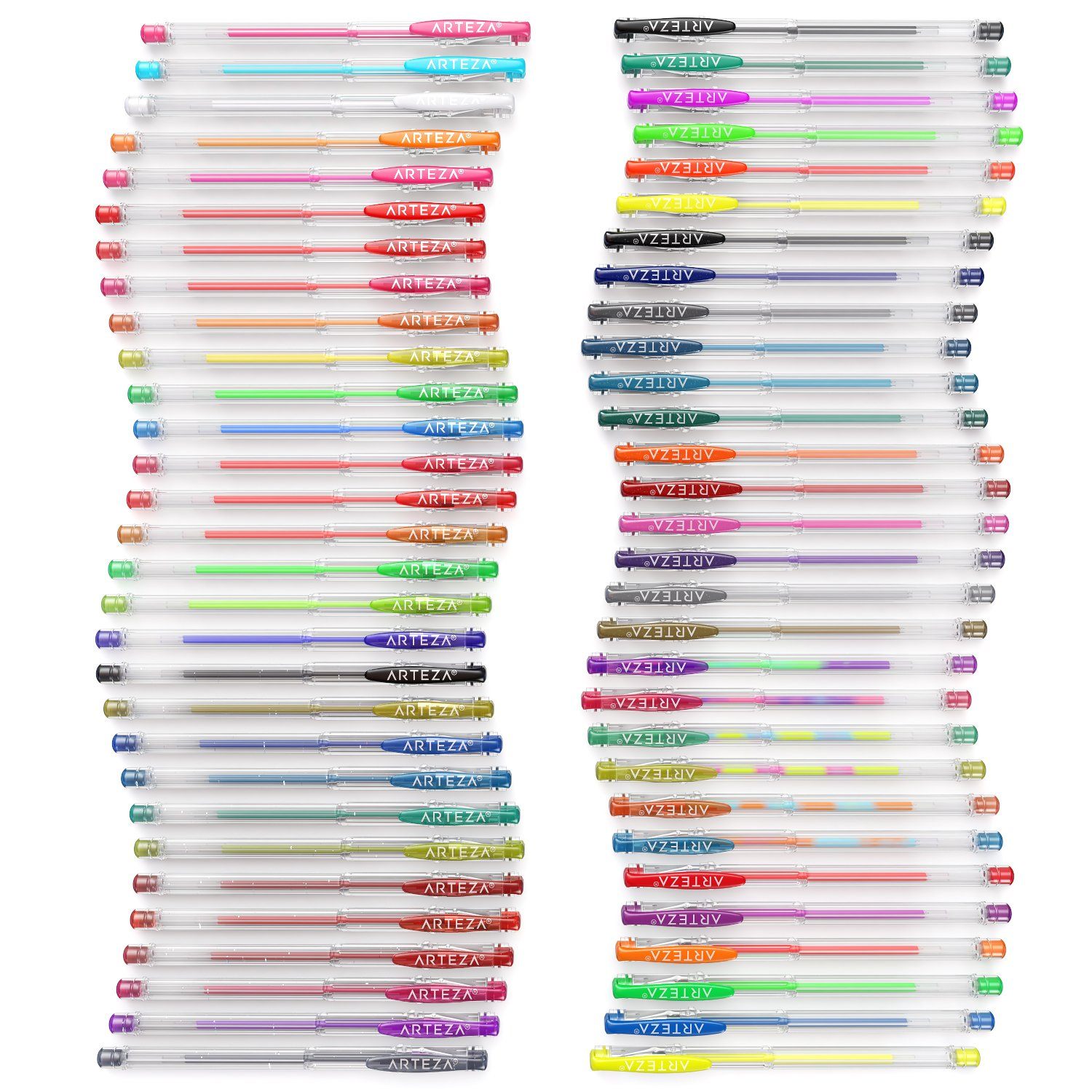  VaOlA ART Colored Gel Pens - Sets of 24 Gel Pens and