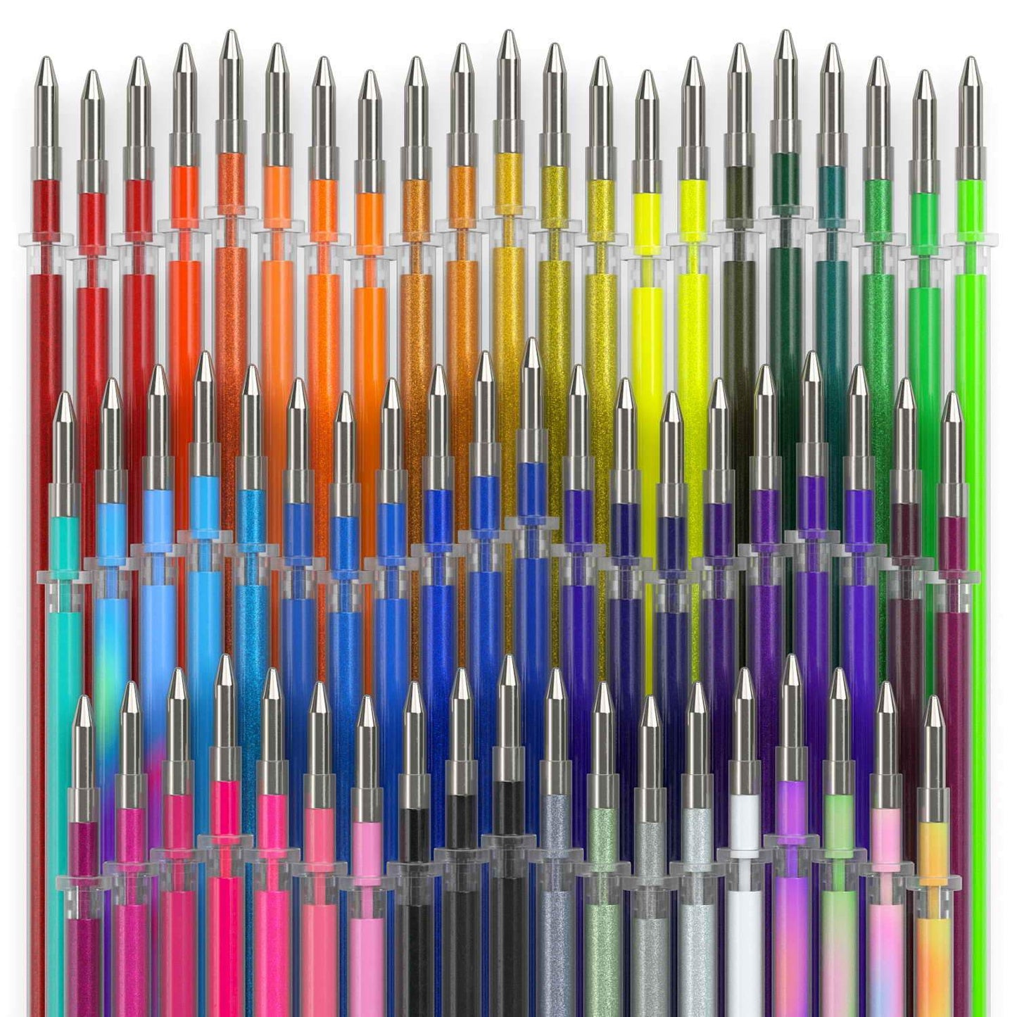 Paper Crafts > Gel Ink Pens, Assorted Colors - Set of 60 - Arteza