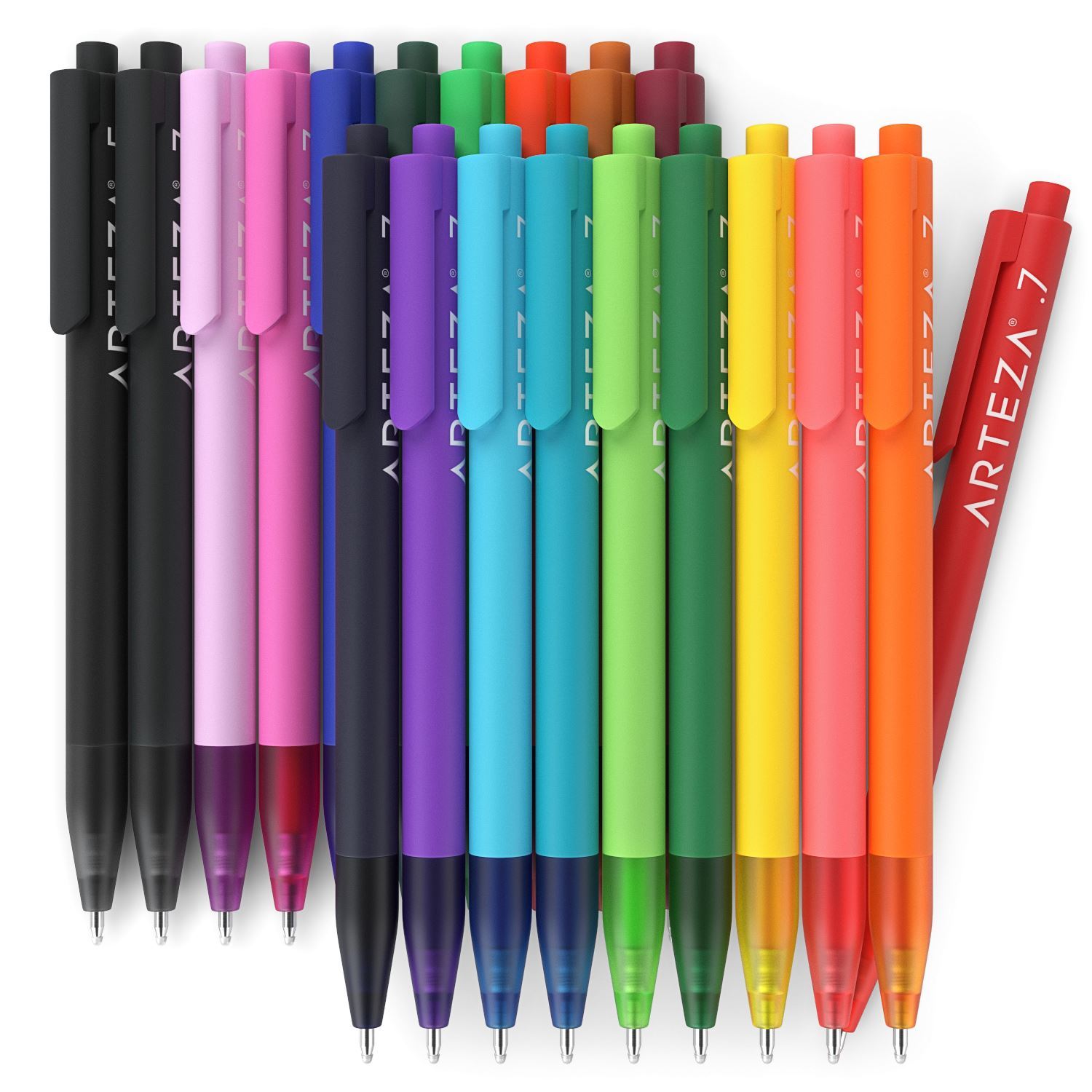 Arteza Gel Ink Colored Pens Set, Assorted Colors - Doodle, Draw