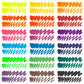 Glassboard Markers, Classic & Neon Colors - Set of 18