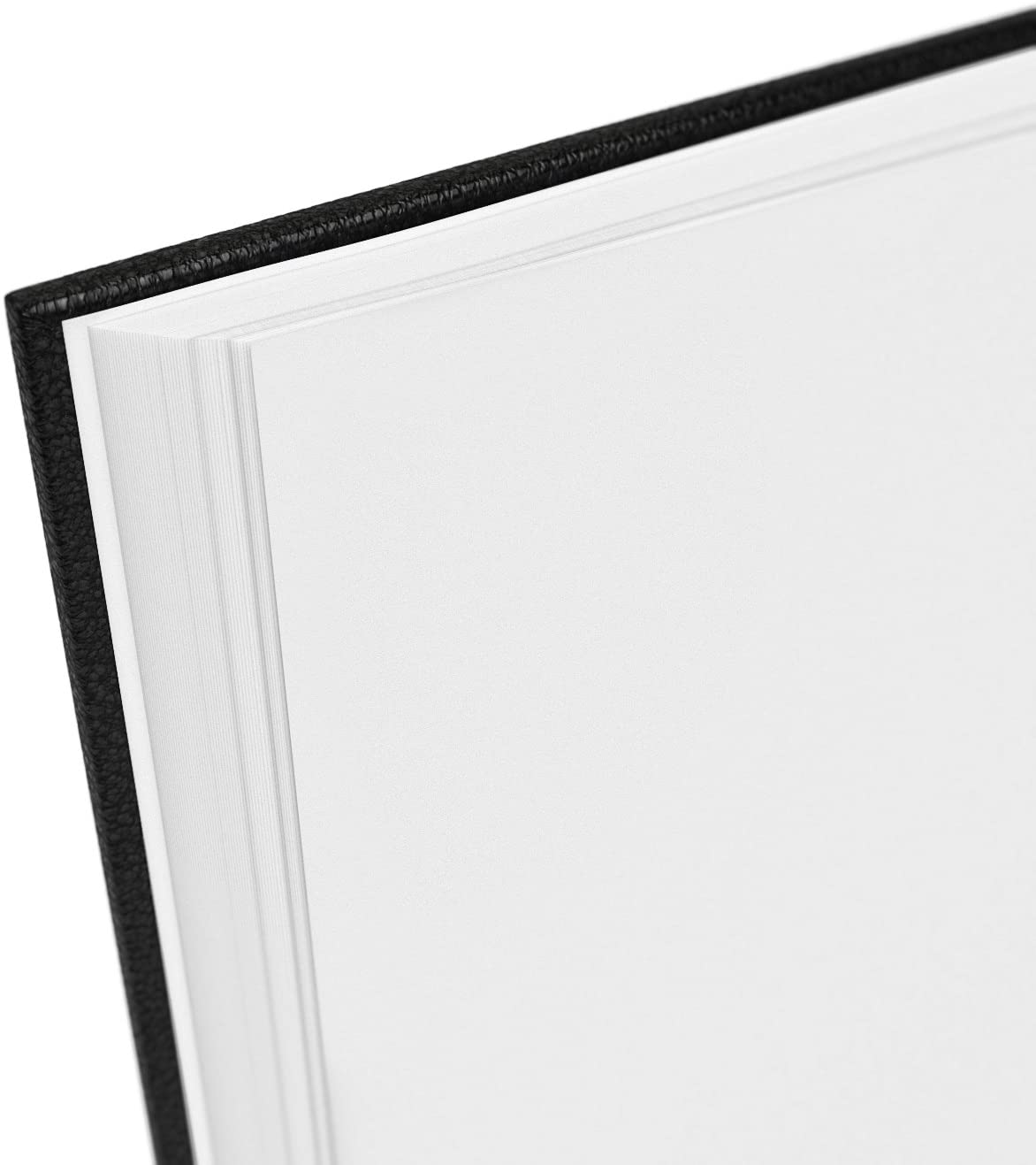 Black Hardbound Sketch Book 8.5X11 Brand New Blank White Heavy Artist Paper