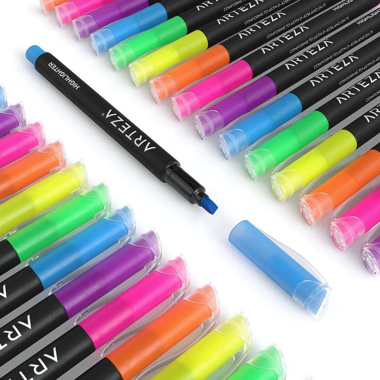 Vikakiooze Highlighters Assorted Colors, 3ML Double-head Quicksand Silver  Metallic Highlighter Soft-tip Highlighter Pen Set 