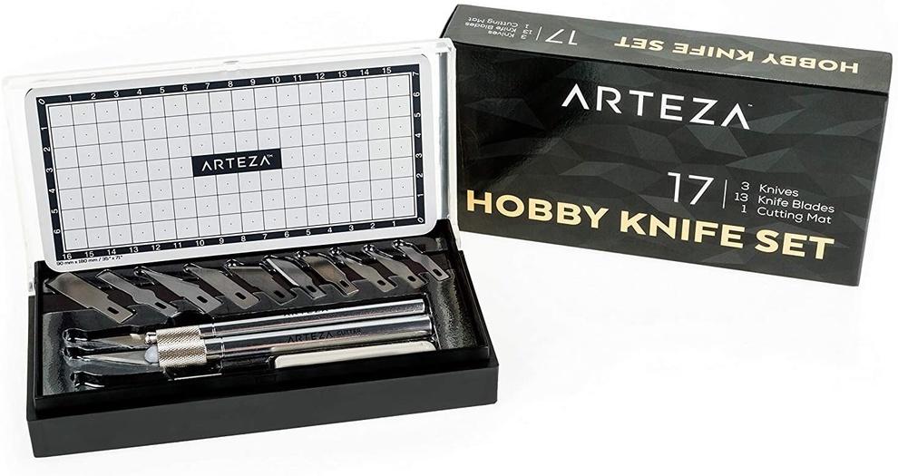 Hobby Knife Set 7pc - STLeather