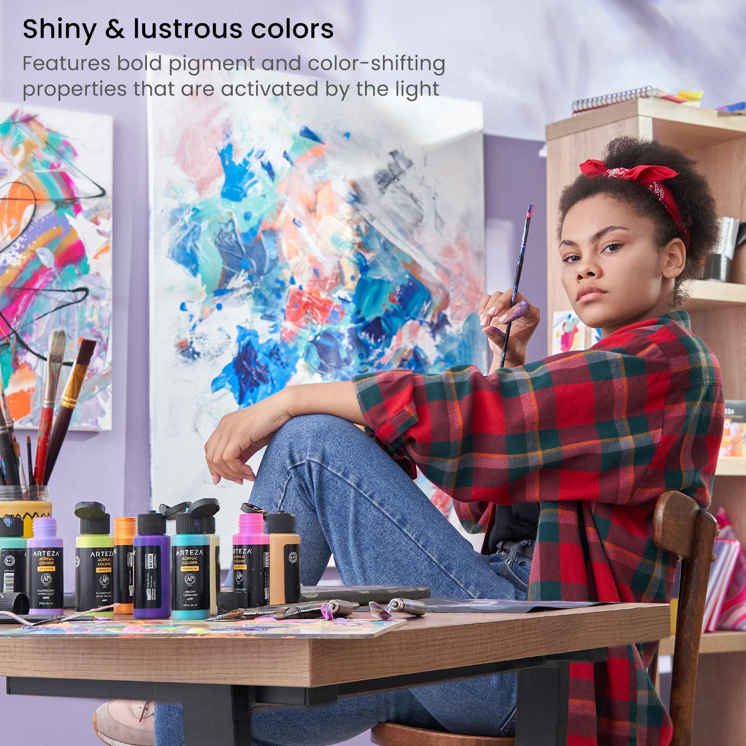 Acrylic Model Paints, Airbrush Paints, Multicolor Colorshifting Paints