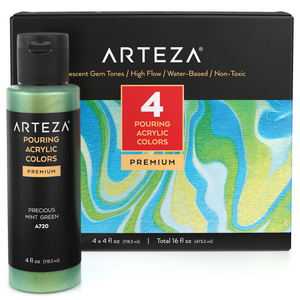Arteza Acrylic Craft Paint Art Supply Set, 60ml Bottles, Vintage Colors -  20 Pack