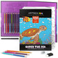 Kids Coloring Book Kit, Under the Sea