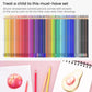 Kids Erasable Colored Pencils -Set of 48