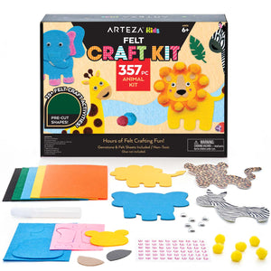 Arteza Kids Felt Craft Kit Animals
