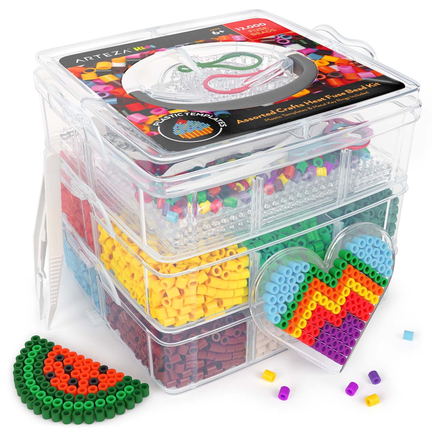 plastic tweezers for perler beads kids