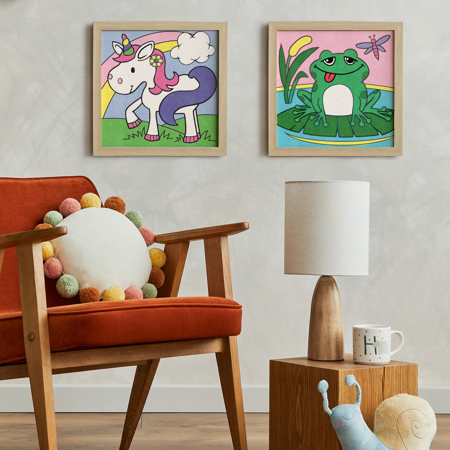 Paint By Number Kids - Unicorn Dream - Spanram – Bartega
