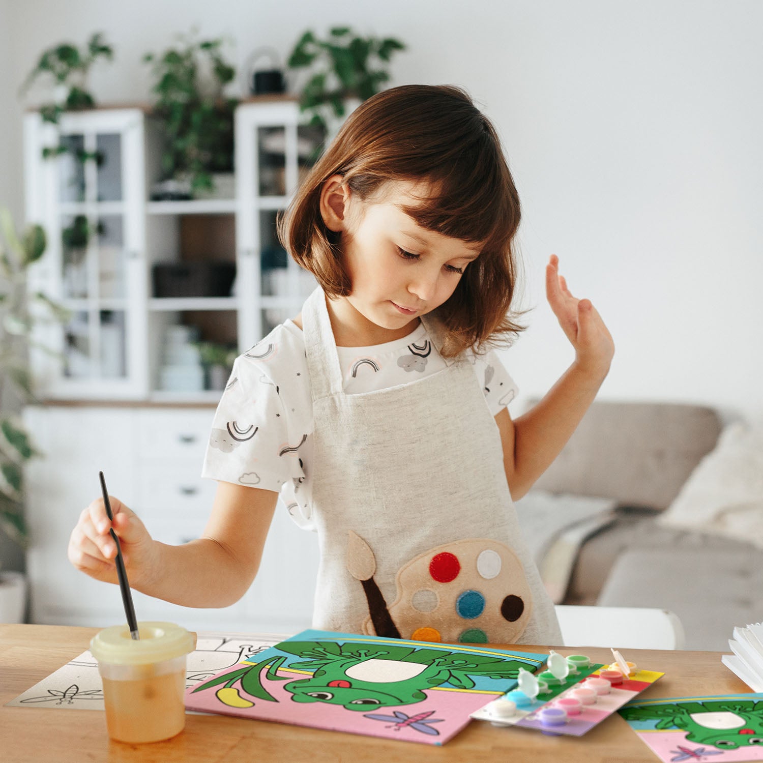 Kids Paint by Numbers Kit, Superheroes | Arteza