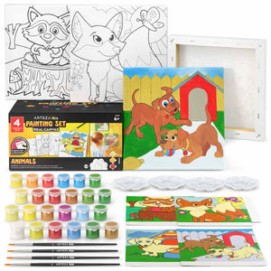 Buy Wholesale China Hot Sale Children Painting Art Sets Animals Painting  Introductory Kits Work Of Art & Children Painting Art Sets at USD 0.87